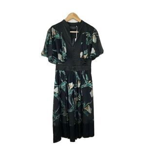 Adelyn Rae Floral Fit And Flare Dress